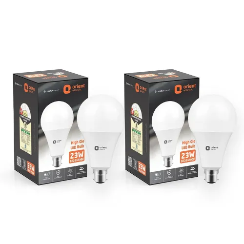 Image of Orient Electric Eternal Shine LED Bulb 23W, B22d Cap, 6500K (Pack of 2)