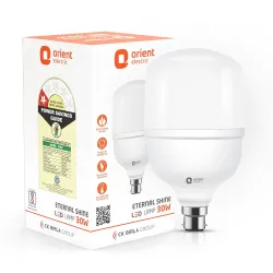 Orient Electric Eternal Shine LED Bulb (30 Watts, Cool White)