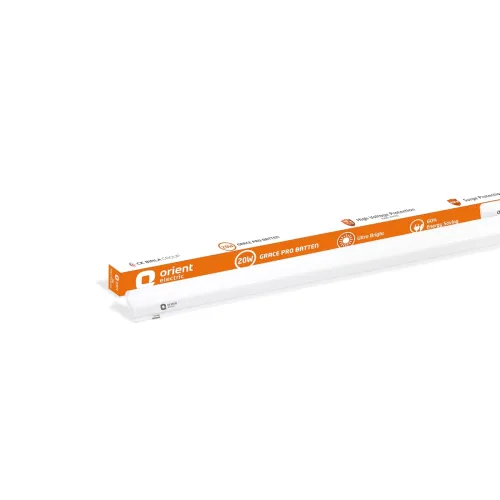 Image of Orient Electric Grace Pro 20W LED Batten| 2000 lumens Bright Light Output| LED tubelight for Home| 