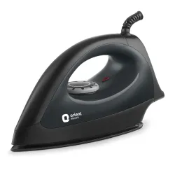 Orient Electric Gusto Heavy Weight Iron for Clothes | 1100 Power | Cool Touch Plastic Body |