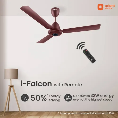 Image of Orient Electric I Falcon with 3 Year Warranty BLDC Motor with Remote 1200 mm Ceiling Fan