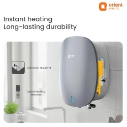 Orient Electric Instaflo Neo | 3 Litre Instant Water Geyser | 6.5 bar pressure compatibility | 