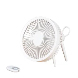 Orient Electric Pooch Rechargeable Table Fan for Home| 6000 mAh Battery | 17.5 Hours Runtime| Adjustable Desk Fan with 90° Tilt, Magnetic Remote| LED Light & Type-C Charging| 1 Year Warranty...