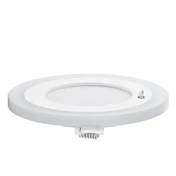 Orient Electric Rainbow Dual Colour Recess Panel 6W - White and Pink - Pack of 4