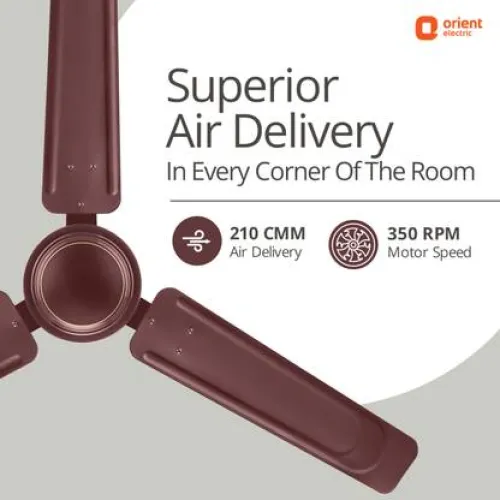 Image of Orient Electric Ujala Air 1 Star 1200 mm 3 Blade Ceiling Fan