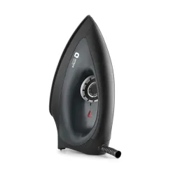 Orient electric Gusto Heavy Weight Iron for Clothes | 1100 Power | Cool Touch Plastic Body | with Wielburger Non-Stick C