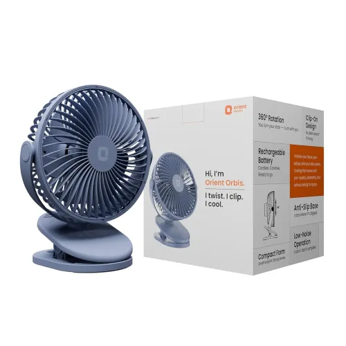 Image of Orient Electric Orbis Rechargeable Personal Fan 