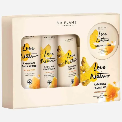 Image of Oriflame Love Nature Rediance Facial kit (800 ml)