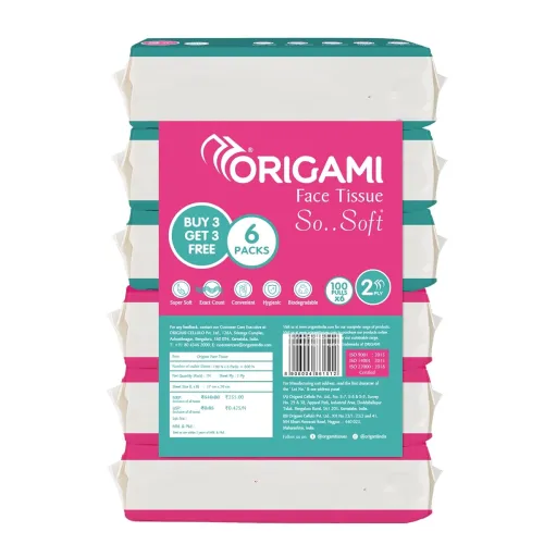 Image of Origami 2 Ply Facial Tissue (PO6)