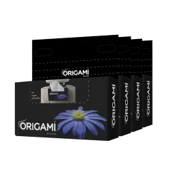 Origami 2 Ply Car Tissue Box 4Pcs (400Sheets)