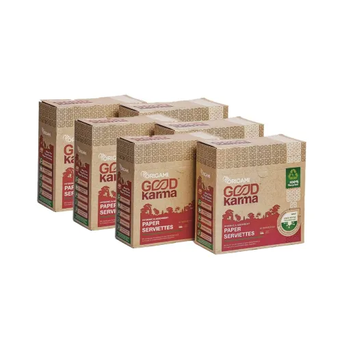 Image of Origami Good Karma Unbleached Tissue Napkins - 300 Sheets