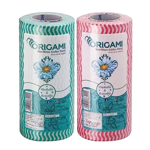 Image of Origami Non-Woven Reusable & Washable Kitchen Towel Wipes 