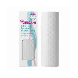 Origami Reusable Kitchen Towel Roll 25 Sheets