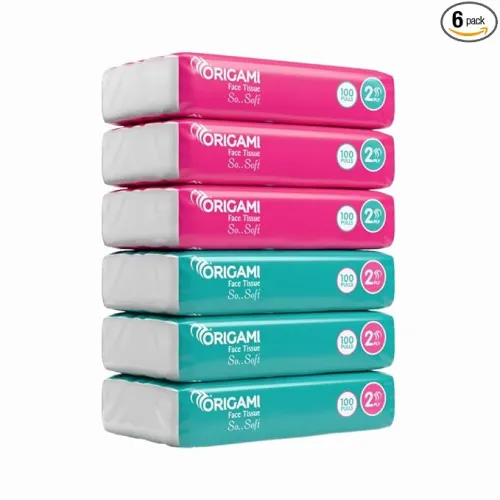 Image of Origami So Soft 2 Ply Facial Tissue Pack (Pack of 6,600 Sheets)