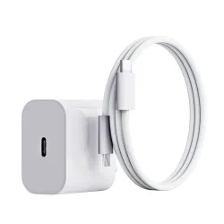 Original 20w Charger USB-C to C Nylon Braided Cable Compatible with iPhone 15 15 Pro 15 Pro Max 15 Plus