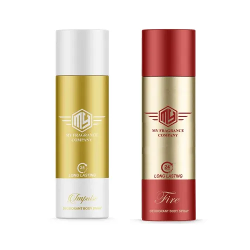 Image of Original Impulse or fire Deodorant for men 165ml Each (Combo Of 2)