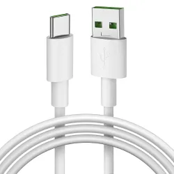 Original Type C VOOC Flash Charging Cable | Fast Charger for Oppo Reno 11/10/8/7/6/2/2Z/2F, Realme X/XT/X2/X2 Pro/5/6/6T | SuperVOOC Compatible USB-C Cable (Oppo Vooc Type C 1M)