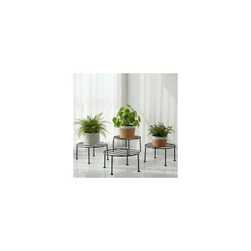 Image of ORILEY 4 Pcs Metal Plant Stand