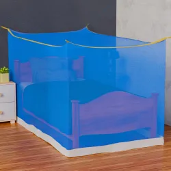 Oriley Mosquito Net Single Bed Soft Diamond Jali Canopy Bug Netting for Baby Adults Camping Screen House (Random Colour,