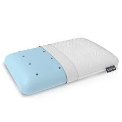 Orista™ Advance Gel Blended Memory Foam Sleep Enhancer Pillow | 2 Year Warranty | Cushions Neck & Shoulder Pain Relief | Orthopedic Pillow Back Side & Stomach Sleepers | 24 x 15 x 5 Inch | S...