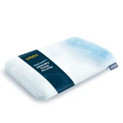 Orista SkyCool™ Memory Foam Pillow – King Size, Contour Support, Breathable Cover, Ergonomic for Back & Side Sleepers, I