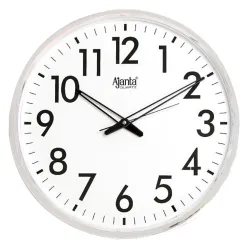 Orpat Plastic Ajanta Analog Wall Clock for Home and Offices Silent Sweep Movement 13 Inches Wall Clock (White_32 X 32 X 