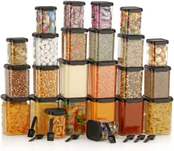 ORSALE Plastic Utility Container (Pack of 24)