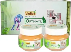 Orthayu Mentho Plus Balm (200gm) Balm (2 x 100 g)