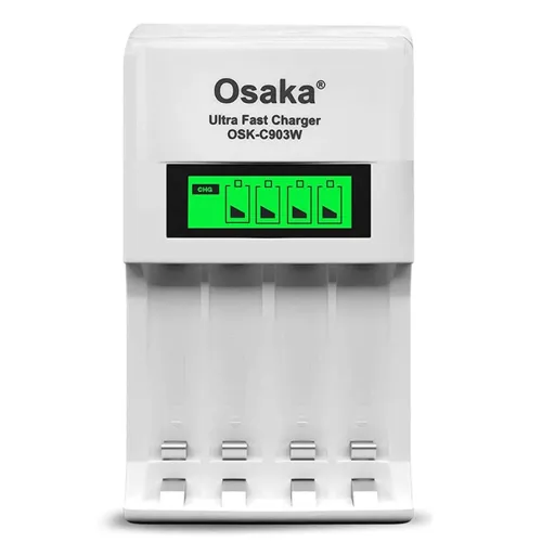 Image of Osaka Ultra Fast Charger OSK-C903W Rechargeable Batteries 