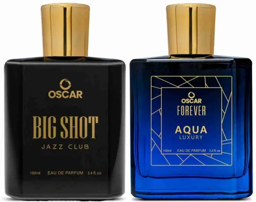 Image of OSCAR Big Shot Jazz Club & Forever Aqua Luxury Eau de Parfum 200 ml set of 2