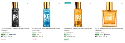 Image of Oscar Eau De Parfum starting at ₹91