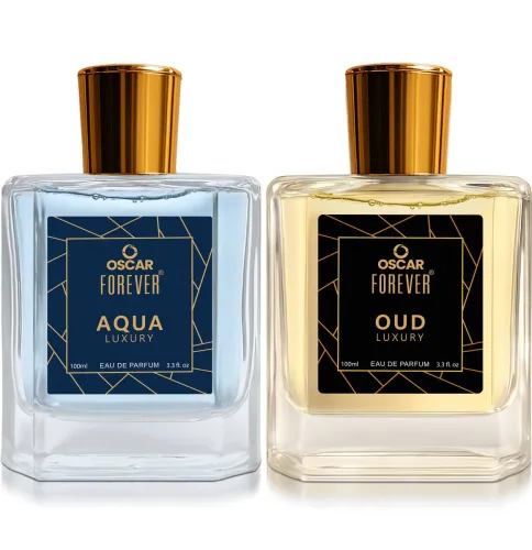 Image of OSCAR Forever Luxury Combo of Aqua & Oud Eau de Parfum 200 ml