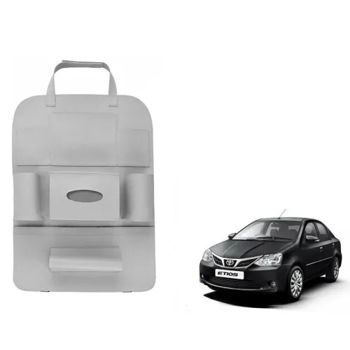 Image of Oshotto Car Backseat Storage Organizer Phone Holder,Multi-Pocket for Bottles, Tissue Boxes,Kids Toy Storage and Great Tr