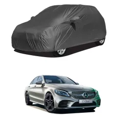 Oshotto/Recaro Car Body Cover with Mirror Pocket Compatible with Mercedes Benz C-Class (2010-2015)