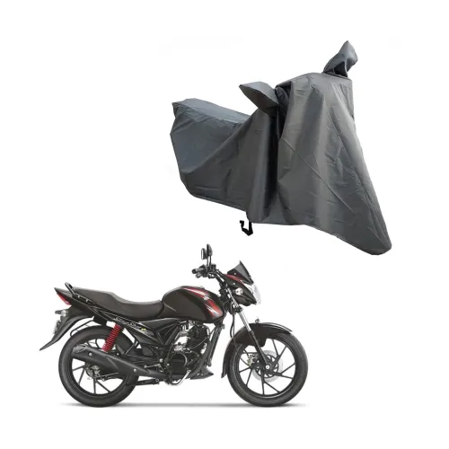 Image of Oshotto Water and Dust Proof Double Mirror Pocket Spyro Bike Body Cover Compatible with Suzuki Slingshot (Grey)