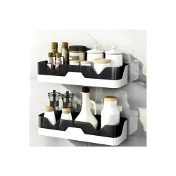 Oslen Plastic Bathroom Accessories, Bathroom Rack, Bathroom Shelf Organizer, Wall Mounted Shelf, Bathroom Hardware and A