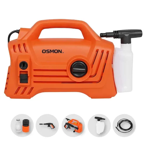 Image of Osmon OS PW120 1500W 120 Bar High Flow Pressure Washer