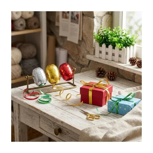Image of Osmosis Multicolor Foil Curling Ribbons 5mm x 10m (Set of 12)