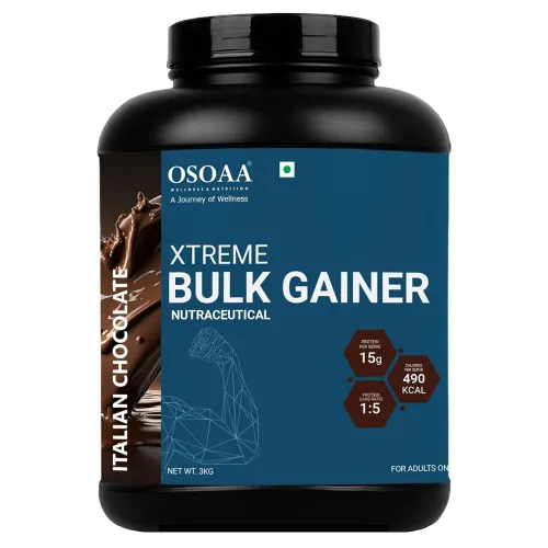 Image of Osoaa Bulk Mass Gainer 3Kg Italian Chocolate