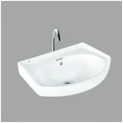 OSOSAM Premium Ceramic, Wall Mount Wash Basin, Wall Hung Wash Basin
