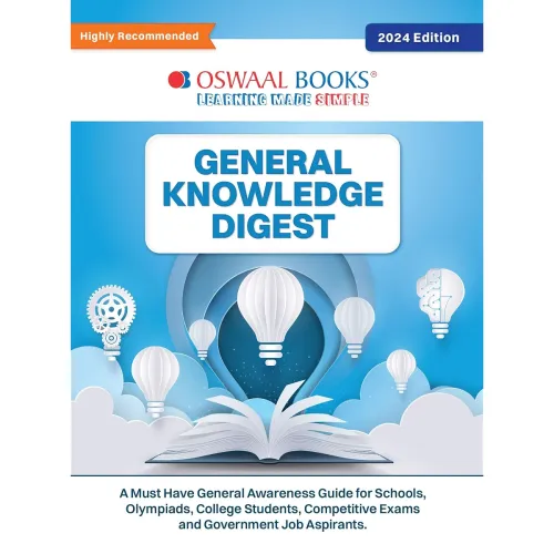 Image of Oswaal General Knowledge Digest (For 2024 exam) | GK | School