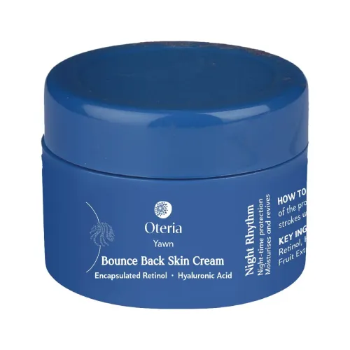 Image of Oteria Bounce Back Skin Cream (12Gm) | Encapsulated Retinol Night Cream For Brightening Skin