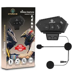 OTOROYS Helmet Bluetooth Earphone Calling Music Headset