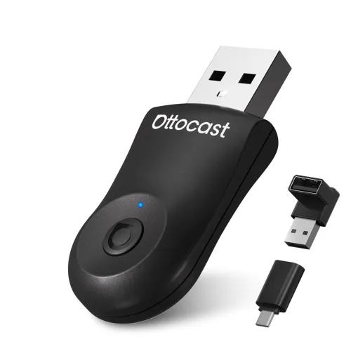 Image of OTTOCAST Mini 2-in-1 Wireless Carplay Adapter 