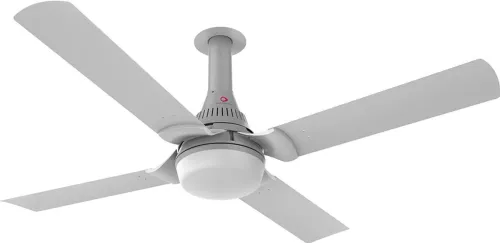 Image of ottomate Smart Lumen with 2 Year Warranty 1250 mm Ceiling Fan (Chrome White | Pack of 1)