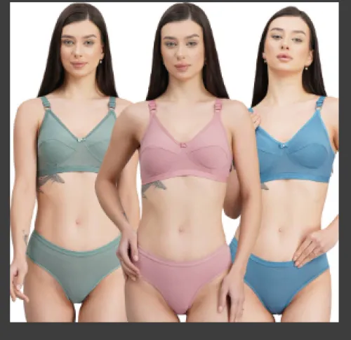 Image of Oumar Bibi  Bra & Panty Set 
