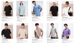 Oversized Tshirts for Men Starting @ ₹142