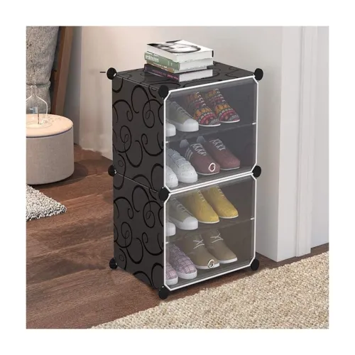 Image of Owme Plastic Shoes Rack for Home
