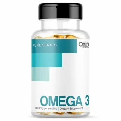 Oxin Nutrition Omega 3 Triple Strength Fish Oil Omega 3 Capsule 1000mg Supplement For Men & For Women Natural 550mg EPA 