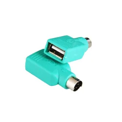 Oxsubor PS2 to USB Female,PS/2 Male Converter Changer Adapter for Keyboard Mouse 2pcs by Oxusbor(Notice:Can't Match All Motherboard)
